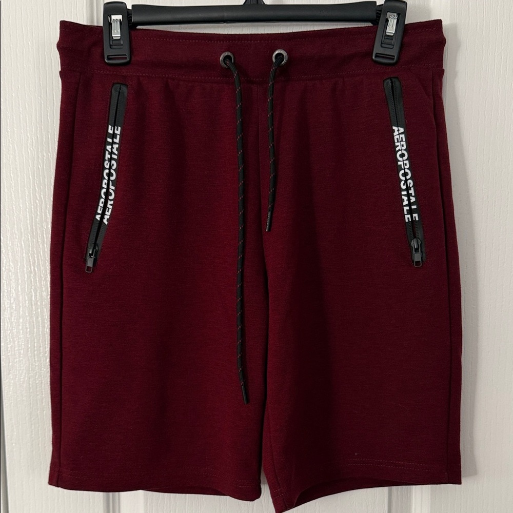 Aeropostale Men's Burgundy Shorts small